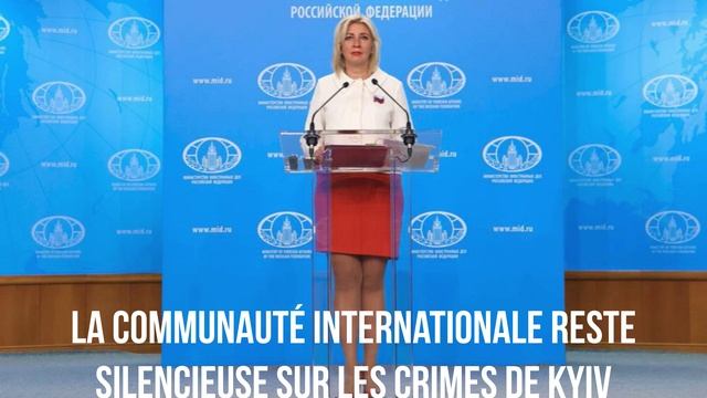 La communauté internationale reste silencieuse sur les crimes de Kyiv