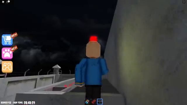 Escape SIREN'S COP'S PRISON as SIREN COP with Glitch (SCARY OBBY)