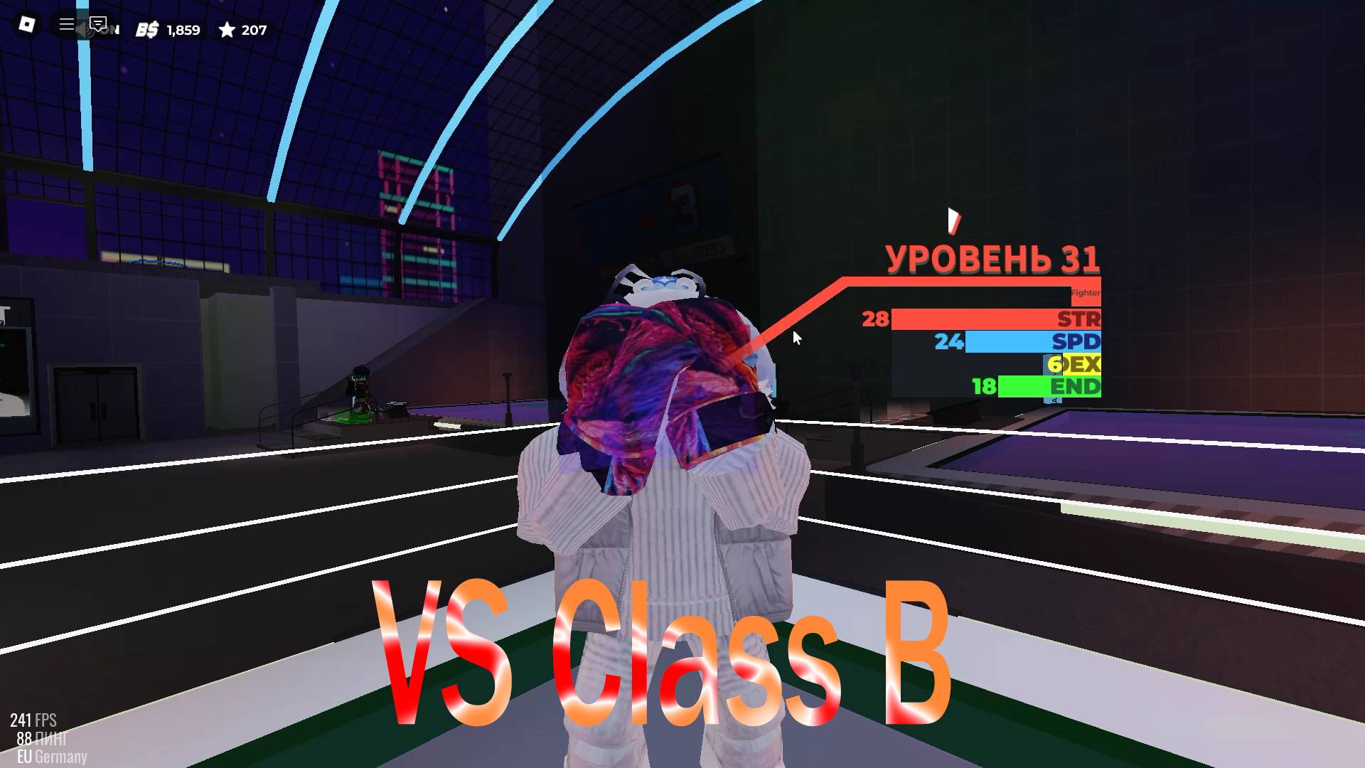 I'm against class B in the boxing league