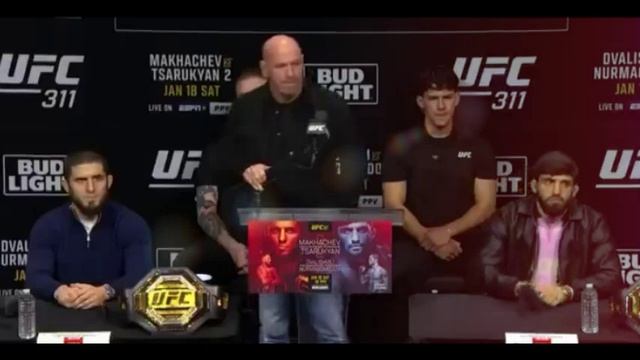 UFC 311 Пресс-конференция