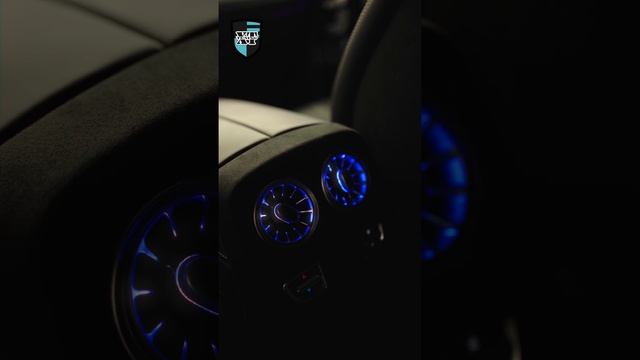 Подсветка дефлекторов/воздуховодов на Mercedes Benz G class