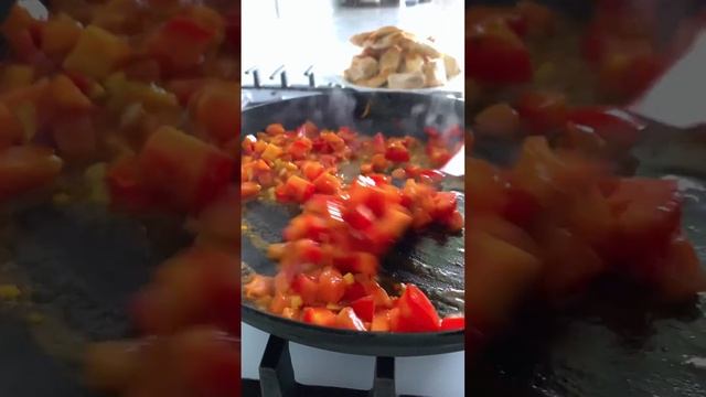 Ризони с курицей