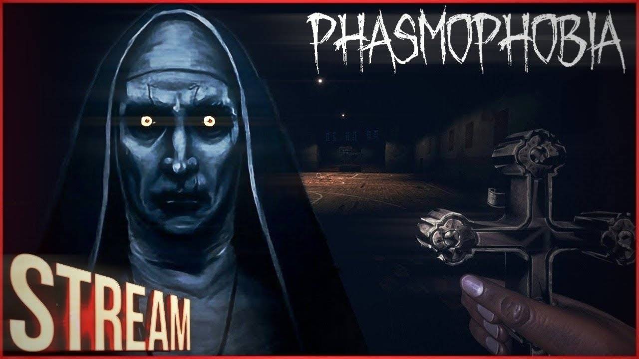 Играем в Phasmophobia с другом.