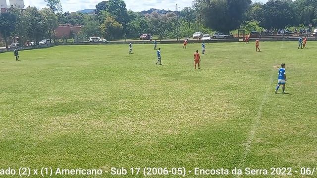 Sub-17 - 2006-05 - Ale (2) x (1) Americano - Encosta da Serra - 06-11-2022