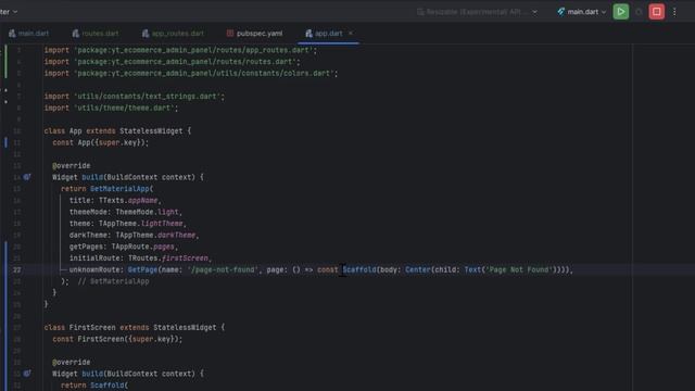 07 - Professional Flutter Routing - Named Routes _ Middleware _ Browser Navigation