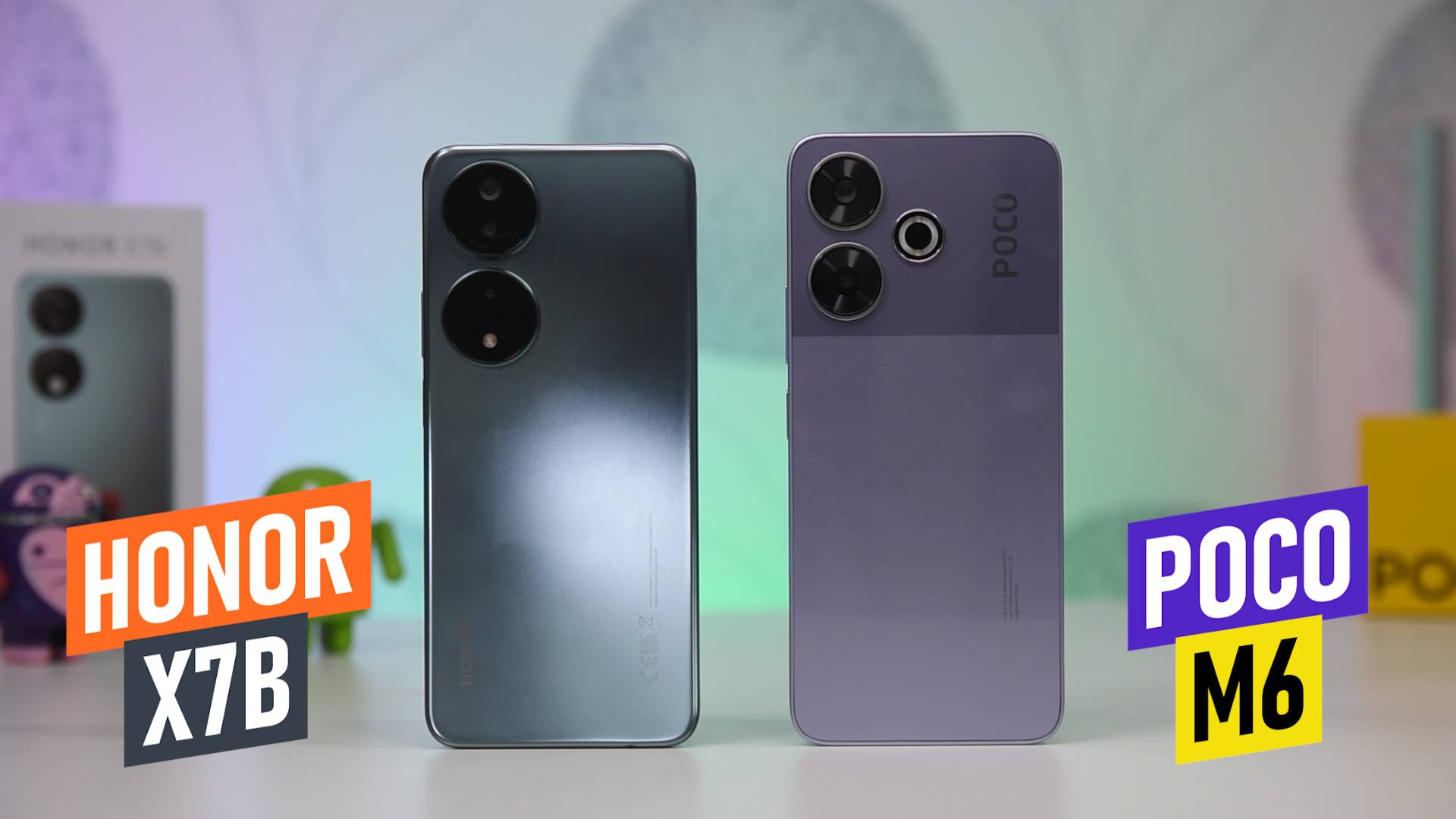 Honor X7b - Poco M6 Что выбрать?