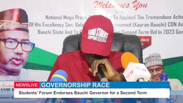 GOVERNORSHIP RACE: Students' Forum Endorses Bauchi Governor for a Second Term