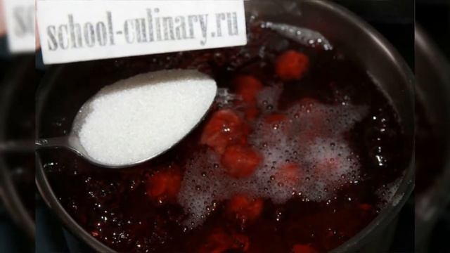 Простой и вкусный вишневый компотик от бабушки - school-culinary.ru