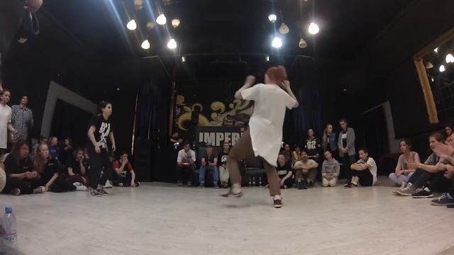 Elena vs 6 | hip hop | 1:8 | URAL ROCK CITY | KAMENSK | 22 05 2016 - #bboy #bgirl #breakdance