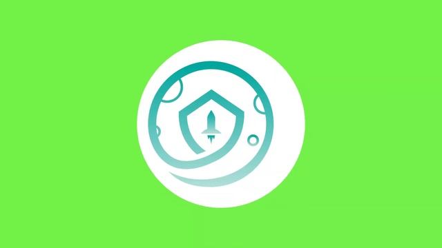 Safemoon Logo - Icon Animated | Green Screen | Free Download | 4K 60 FPS !