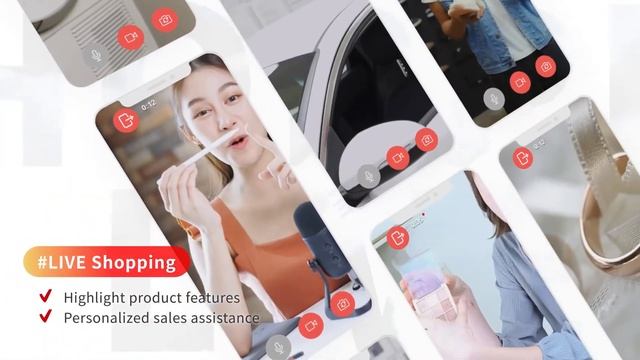 VIMOS Live Shopping: Break through Online Barriers, Trigger Impulse Buying