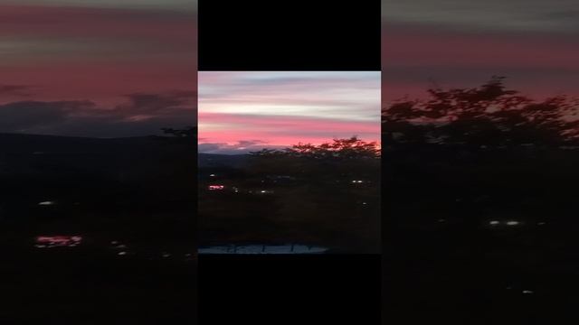 Красивый закат.Горячий Ключ 30.12.2024