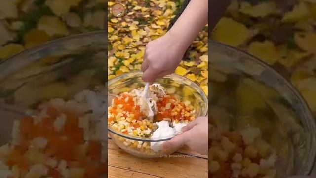 Вкусный салат для вашего рождественского стола😍