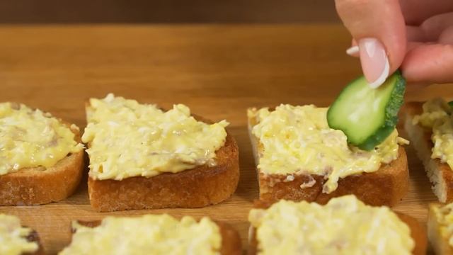 Эту ЗАКУСКУ сметут первой со стола! Вкусный рецепт из простых продуктов! Вкусно. Быстро. Просто