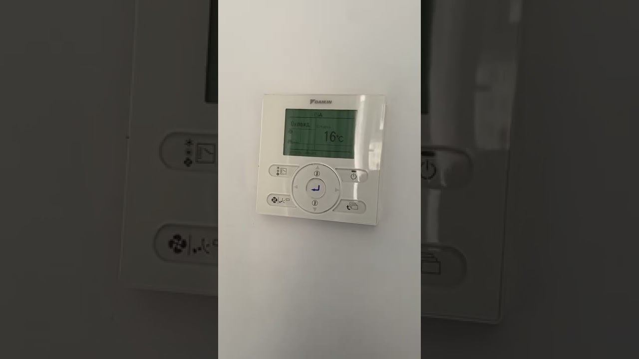Сброс индикации фильтра на пульте управления Daikin BRC3E52C
