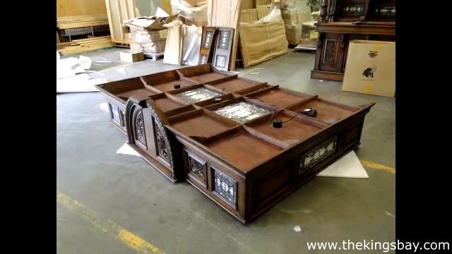 German Black Forest Canopy Home Pub Bar Furniture