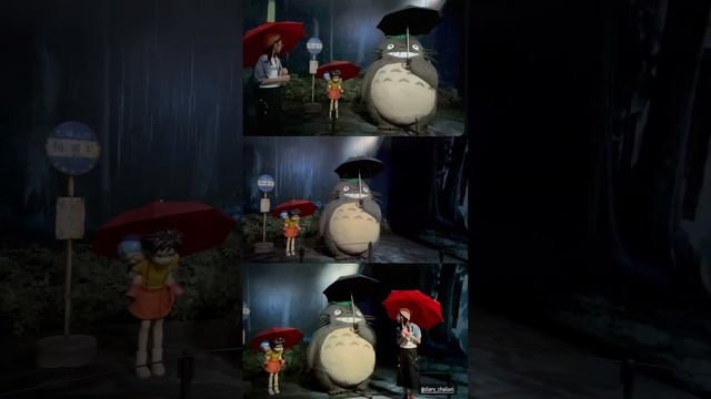 The World Of Studio Gibli's Animation Exhibition Bangkok 2023 #shortsvideo #shorts #totoro #bangkok