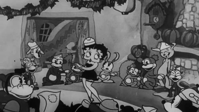 Мультфильмы мультики Betty Boops Halloween Party 1933 720p Лайк подписка  !!!