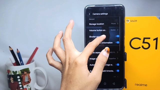 How To Setup The Camera  In Realme C51