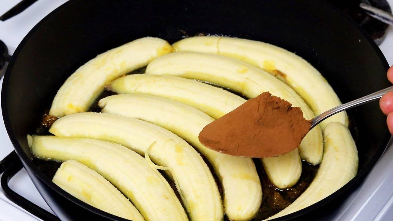 Банановый десерт