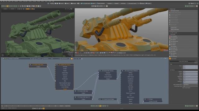 Modo _ Octane Render_ Dirt Texture