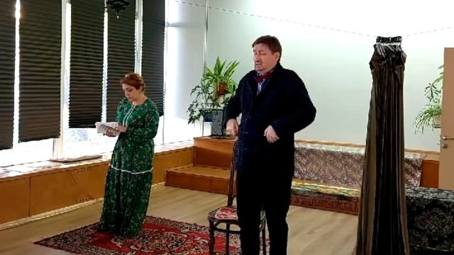 Московский театр Классика. Отрывок из спектакля. "Таланты и поклонники". 
Актёр Игорь Серебряный.