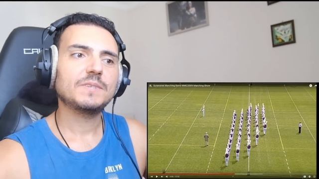 วงโยธวาทิตโรงเรียนสุรนารีวิทยา จ.นครราชสีมา Suranaree Marching Band WMC2009 Marching Show Reaction