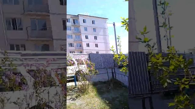 Влог Наша новая скамейка на детской плащадке