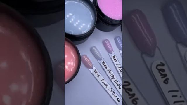 Гель камуфляжный с глиттером Snow Gel nail