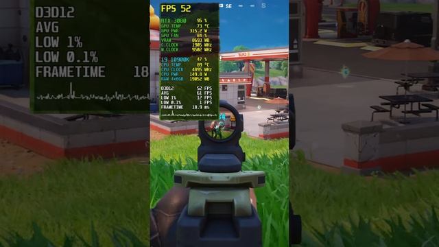 Fortnite RTX 3080 1440p Ultra Settings RTX ON