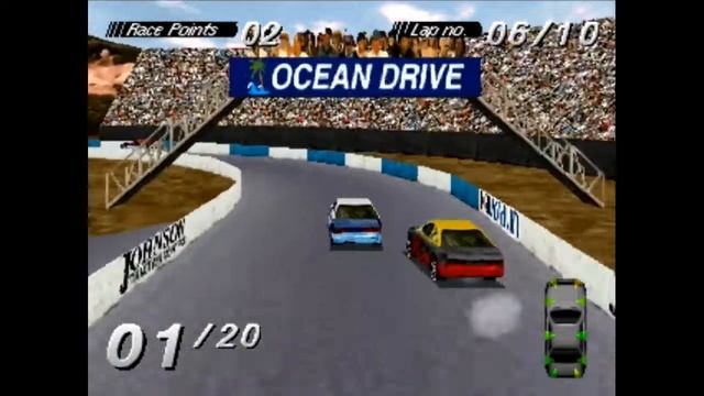 Destruction Derby #02-Ocean Drive/Gameplay/PS One/Play Station Classic Mini/Retro Games