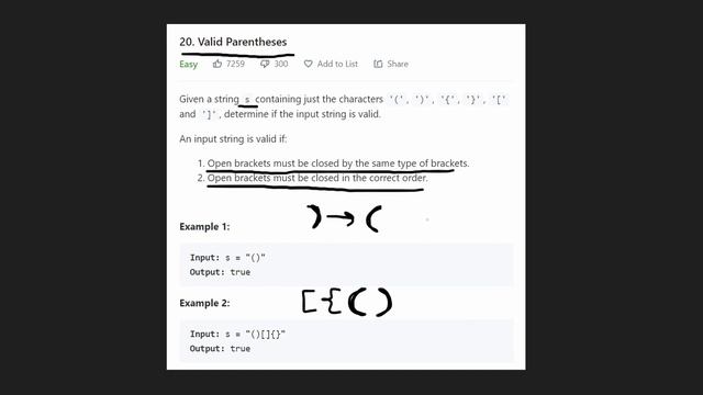 01 - Valid Parentheses - Stack - Leetcode 20 - Python (again)