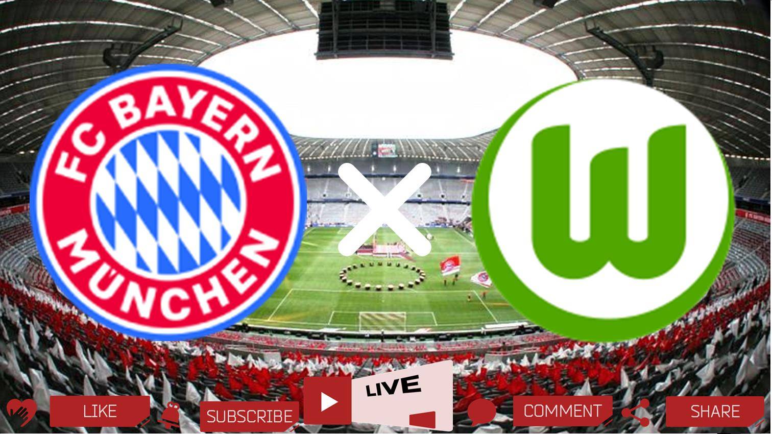 Бавария - Вольфсбург прямая трансляция