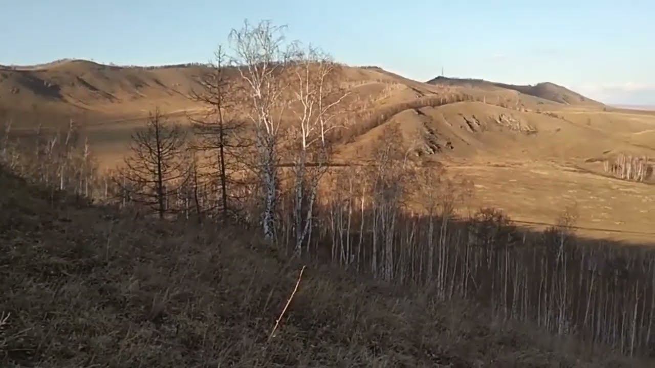 Окрестности села Боград (Хакасия 17.04.2020г)