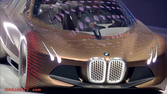 BMW Vision DRIVING LIVE At World Premiere BMW Vision NEXT 100 2016 New