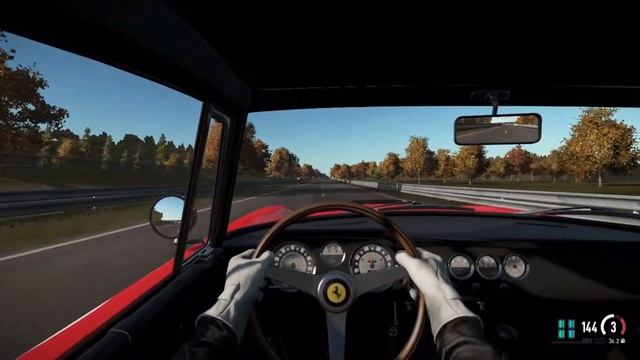 Ferrari 250 GT. Project Cars 2 Gameplay.24 Hours of Le Mans vintage track