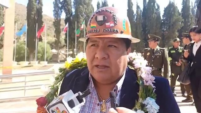 ASI RECIBIERON SENADOR ANDRONICO RODRIGUEZ  EN CHUQUISACA DONDE HOY SE REALIARAN SESION LEGISLADORE