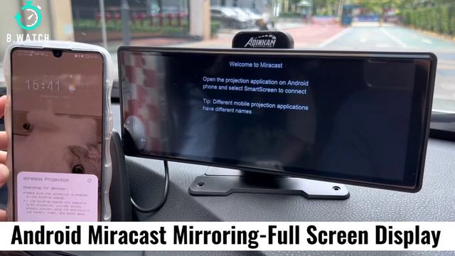 Carplayer 4K Front Camera + 1080P AHD Rear Camera( Optional )