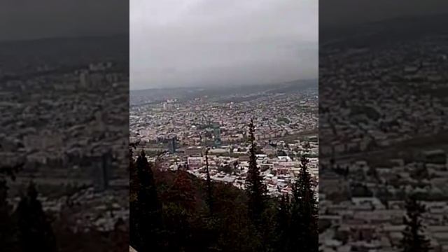 Грузия! Тбилиси! Весь город как на ладони!