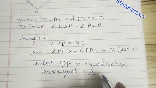 Maths, Class-9, Triangles, Ex.- 7.2, Questions-3, 4, 5, 6, 7 and 8