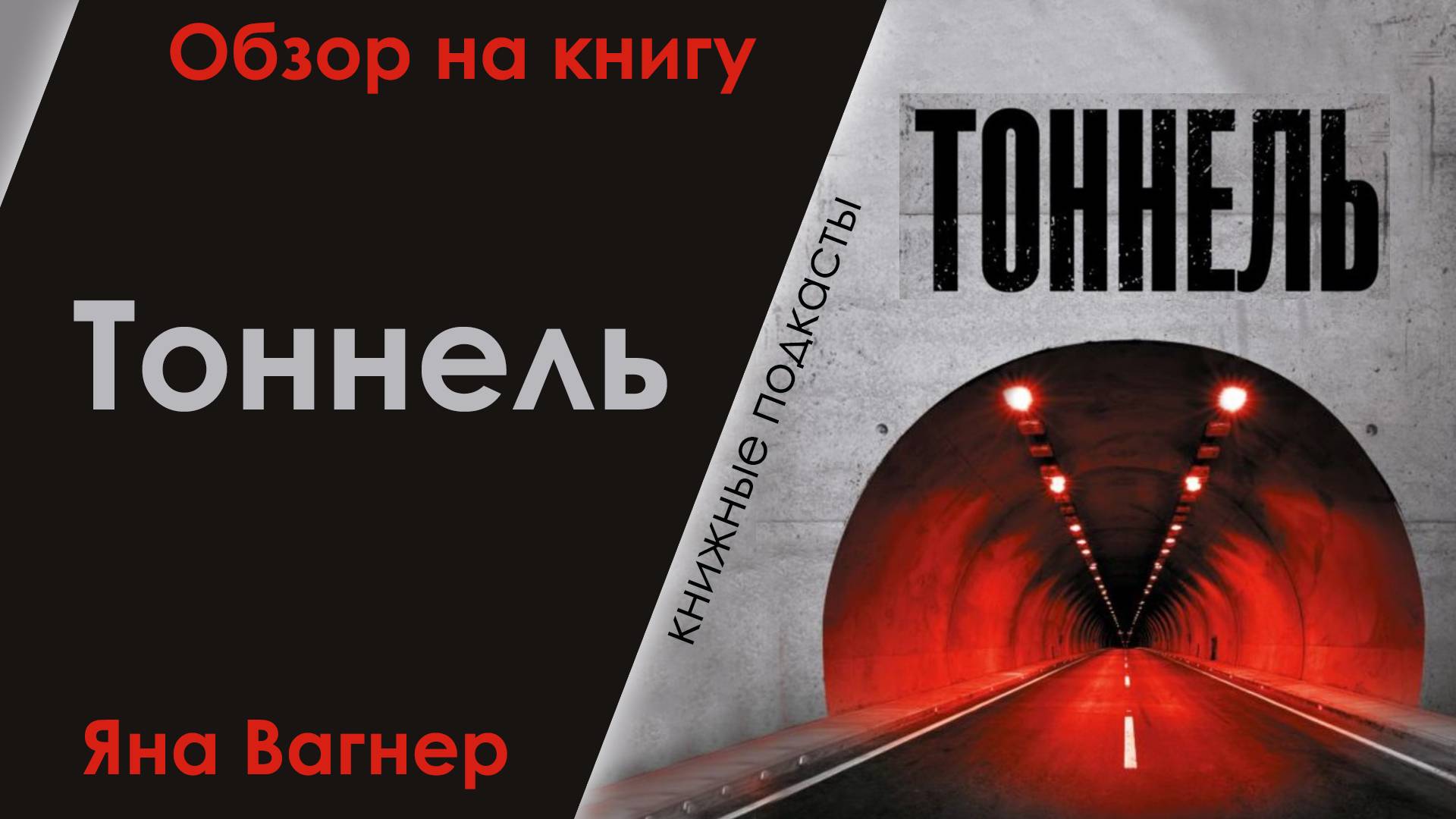 Тоннель. Отзыв о книге Яны Вагнер