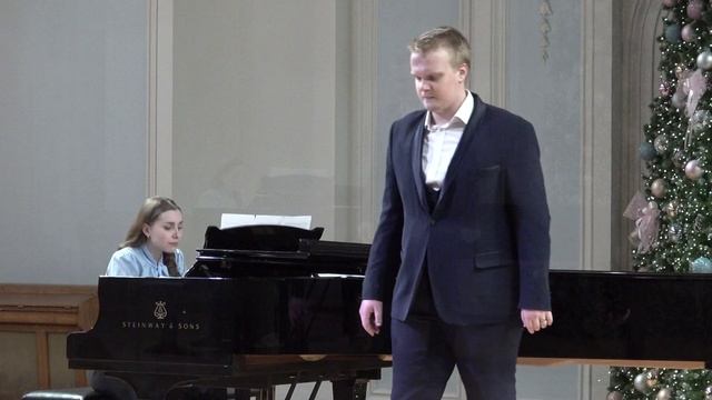 П. Чайковский "Зачем", Ариозо Германа, П. Соросабль "Этого не может быть" - исп. Никита Каяцкий
