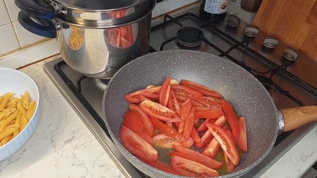 Паста со свежими помидорами пошаговый рецепт