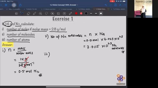 Chapter 1: Matter (1.2 Mole Concept) - Part A: Introduction to Mole Concept