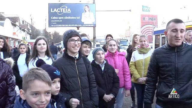 Spune NU VIOLENŢEI! - Flash-mob | ARTICO