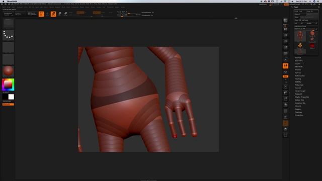 Introduction to Zspheres in Zbrush (720p)