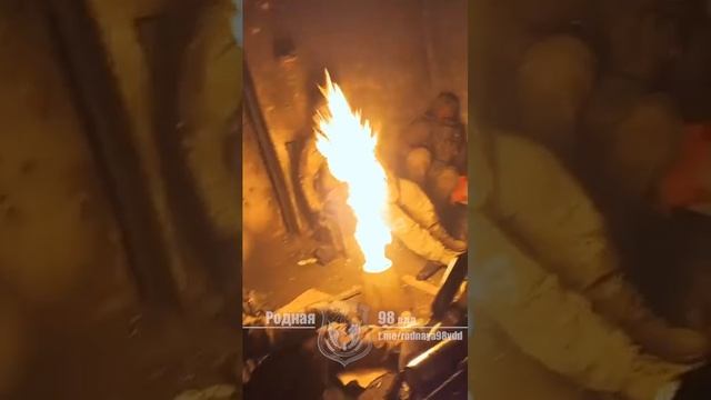 331 полк на зачищенном огнеупорном комбинате в Часов Яре