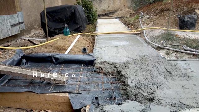 Pouring 46 Tons Of Concrete Solo - Halfway There!