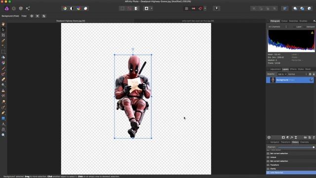 Affinity Photo Speed Art 02- Deadpool Shirt