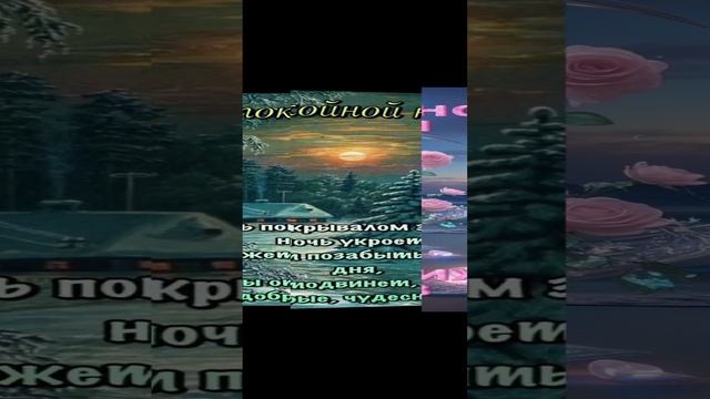 Доброй ночи.
